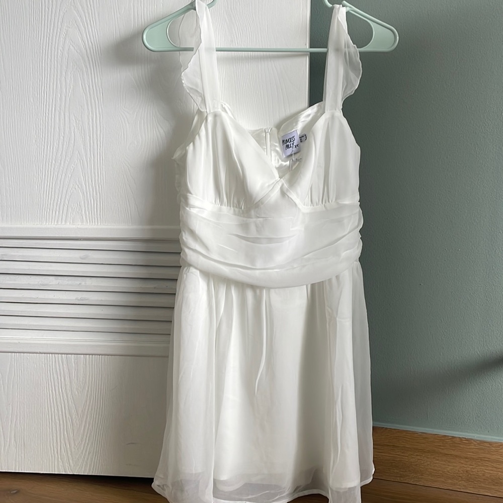 Princess Polly So Sweet Mini Dress White, US 8 size, new with tags